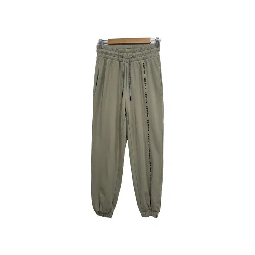 [BUNJANG] Xexymix Khaki Jogger Pants / [90] 젝시믹스 밴딩 배기핏 연카키 조거 팬츠 트레이닝 바지