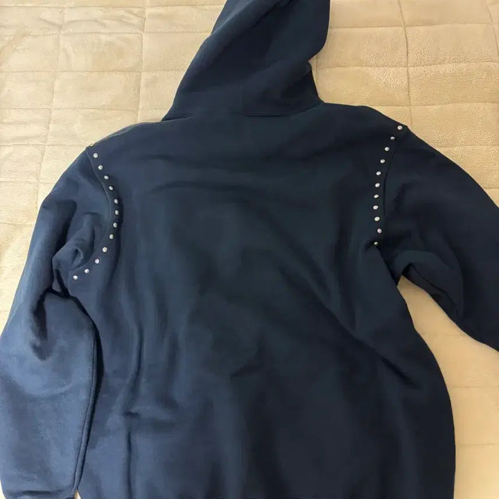 [SOLD OUT] 슈프림 스터드 후드티 L 네이비