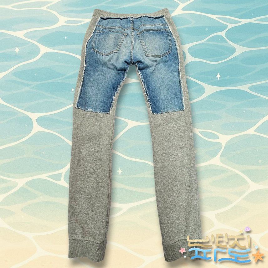 [SOLD OUT] 48 발망 19SS 바이키 트레이닝 데님 조거팬츠