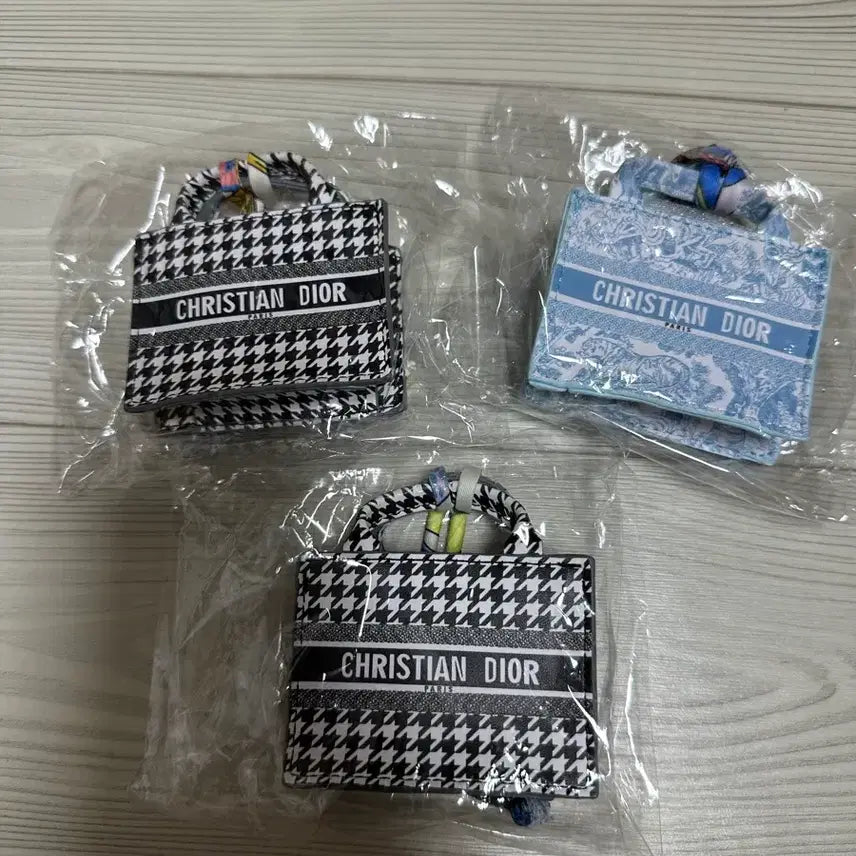 [SOLD OUT] 디올 카드지갑/카드홀더/새상품 Houndstooth/블루