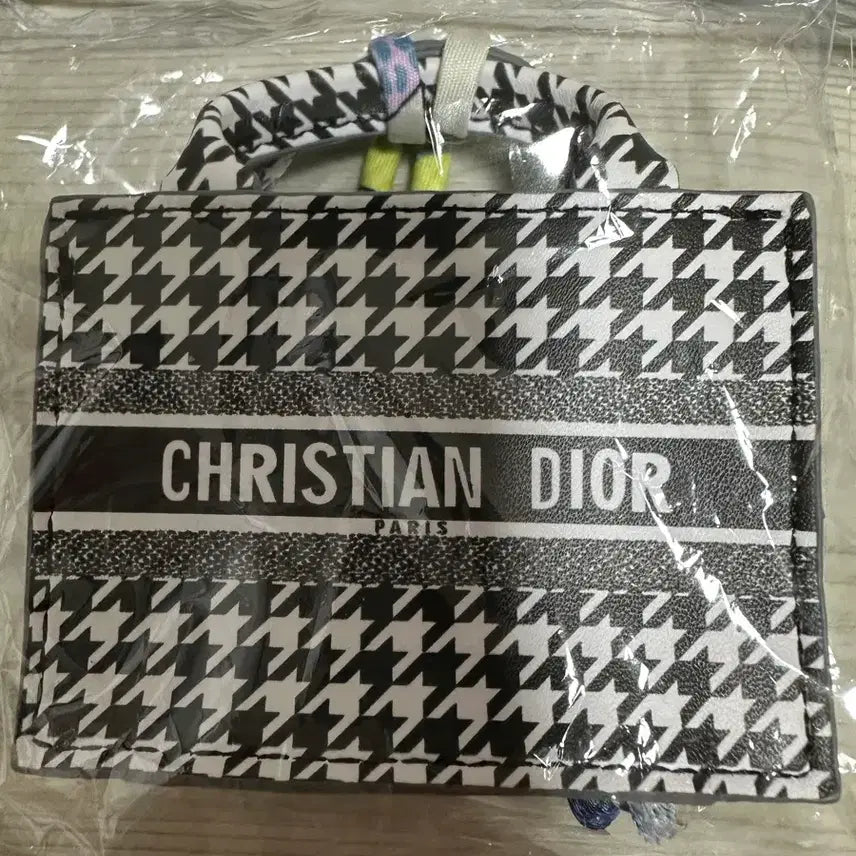 [SOLD OUT] 디올 카드지갑/카드홀더/새상품 Houndstooth/블루