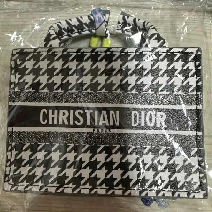 [SOLD OUT] 디올 카드지갑/카드홀더/새상품 Houndstooth/블루