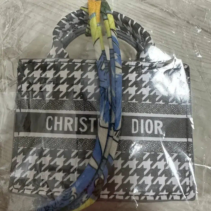 [SOLD OUT] 디올 카드지갑/카드홀더/새상품 Houndstooth/블루