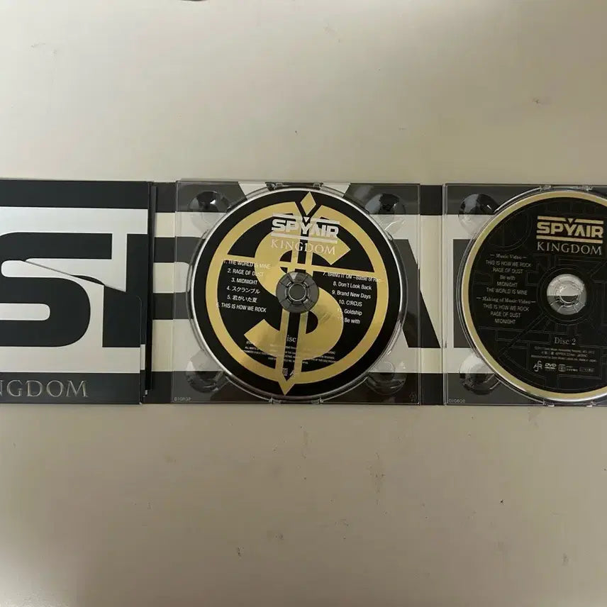 [BUNJANG] SPYAIR KINGDOM 5th Album CD+DVD Limited Edition / SPYAIR KINGDOM 5집 앨범 cd+dvd 초회한정반 판매합니다