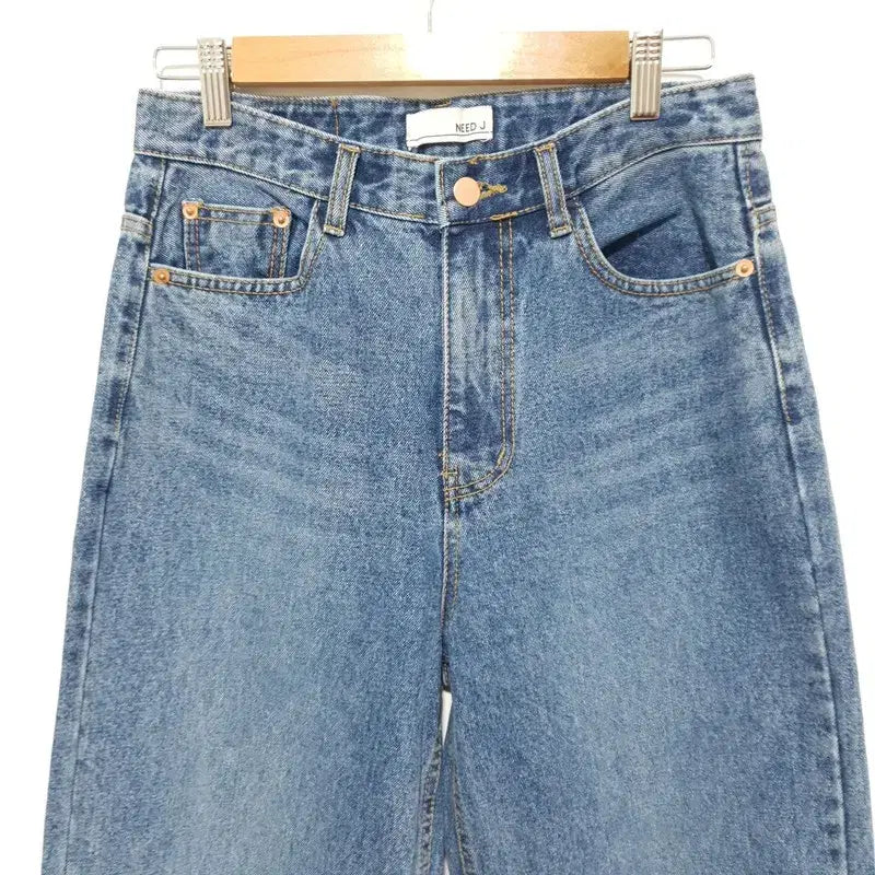 [BUNJANG] Wide Denim Pants L / 여성 와이드 데님 팬츠 L_i4634