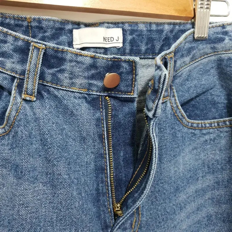 [BUNJANG] Wide Denim Pants L / 여성 와이드 데님 팬츠 L_i4634