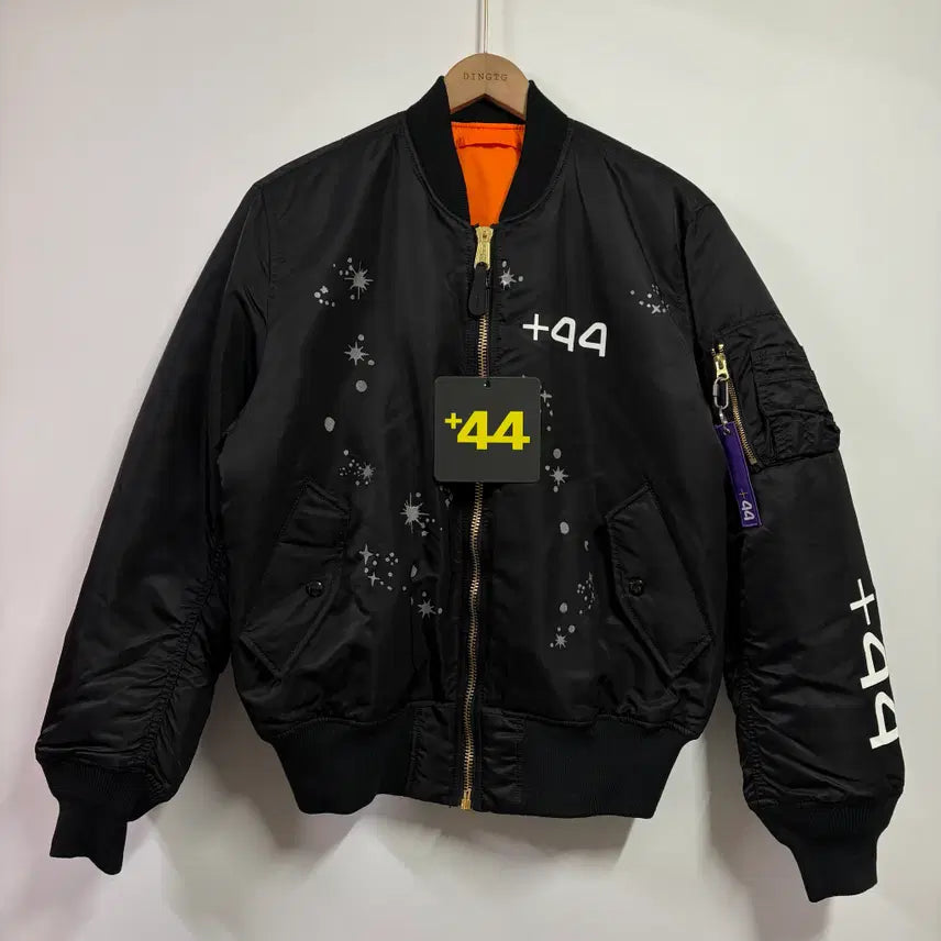 [BUNJANG] M Alpha x Plus 44 Lewis Hamilton Reversible MA-1 Jacket / [M] 알파 x 플러스44 루이스해밀턴 리버시블 MA-1 자켓