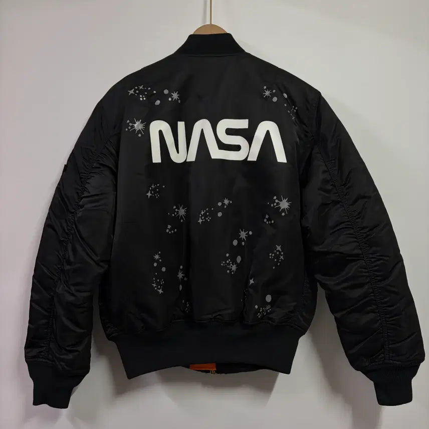 [BUNJANG] M Alpha x Plus 44 Lewis Hamilton Reversible MA-1 Jacket / [M] 알파 x 플러스44 루이스해밀턴 리버시블 MA-1 자켓