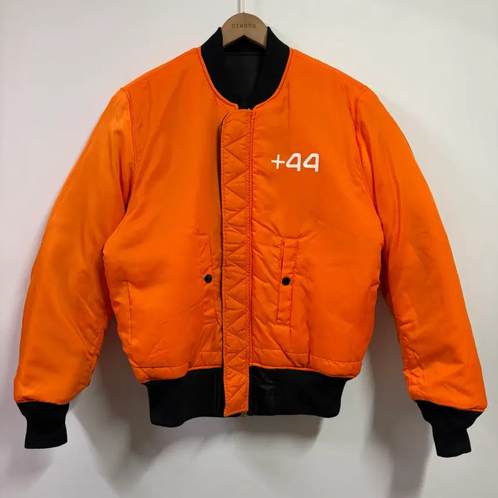 [BUNJANG] M Alpha x Plus 44 Lewis Hamilton Reversible MA-1 Jacket / [M] 알파 x 플러스44 루이스해밀턴 리버시블 MA-1 자켓