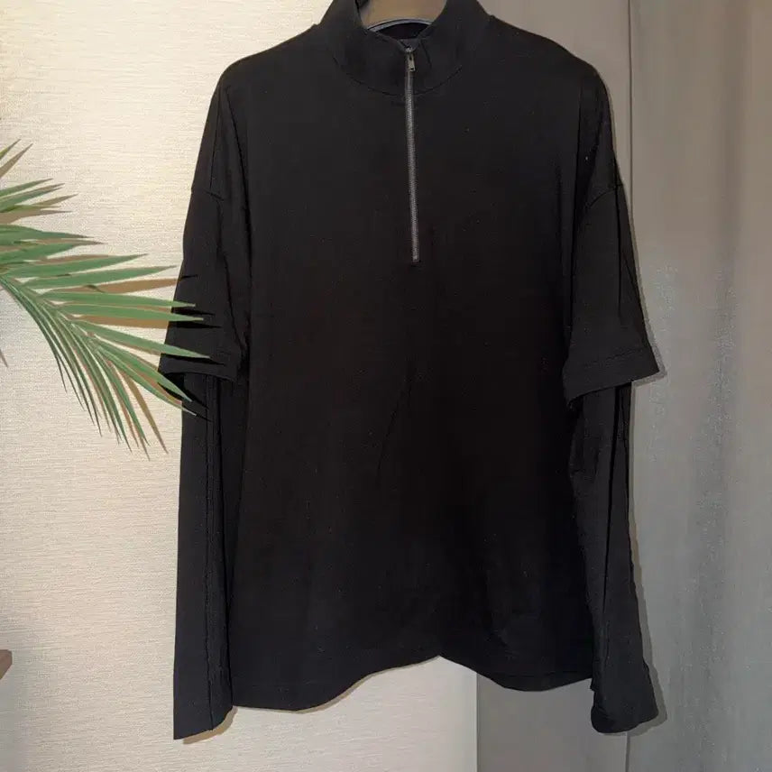 [BUNJANG] Youth Layered Half-Zip Up L-Size / 유스 레이어드 하프집업 L사이즈