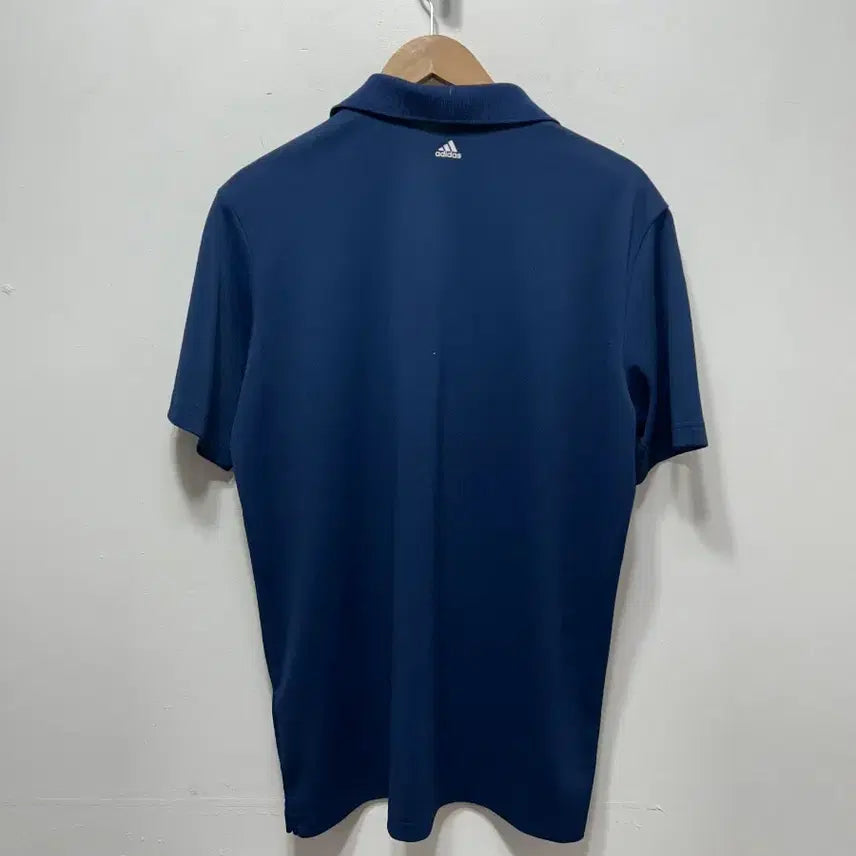 [BUNJANG] Adidas Navy Three-Stripe Polo Shirt 2XL / 아디다스 네이비 삼선 반팔 폴로티 2XL