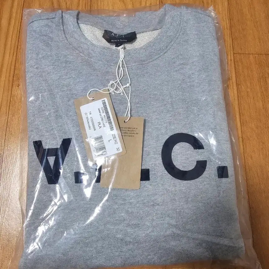 [SOLD OUT] 아페쎄 회색 맨투맨 L
