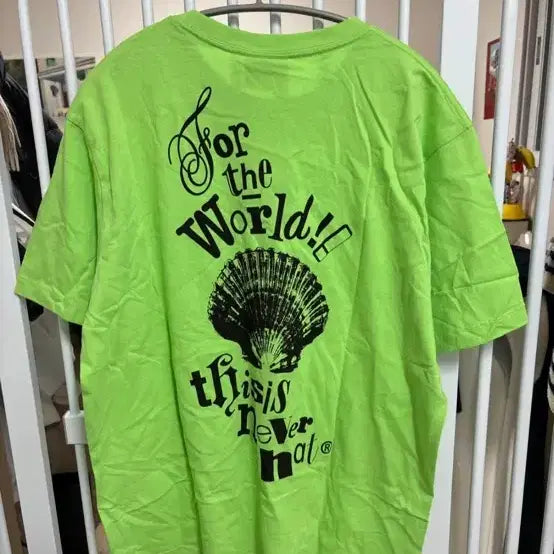 [BUNJANG] Thisisneverthat Otter Tee Light Green M Size / Thisisneverthat Otter Tee 라이트 그린 M