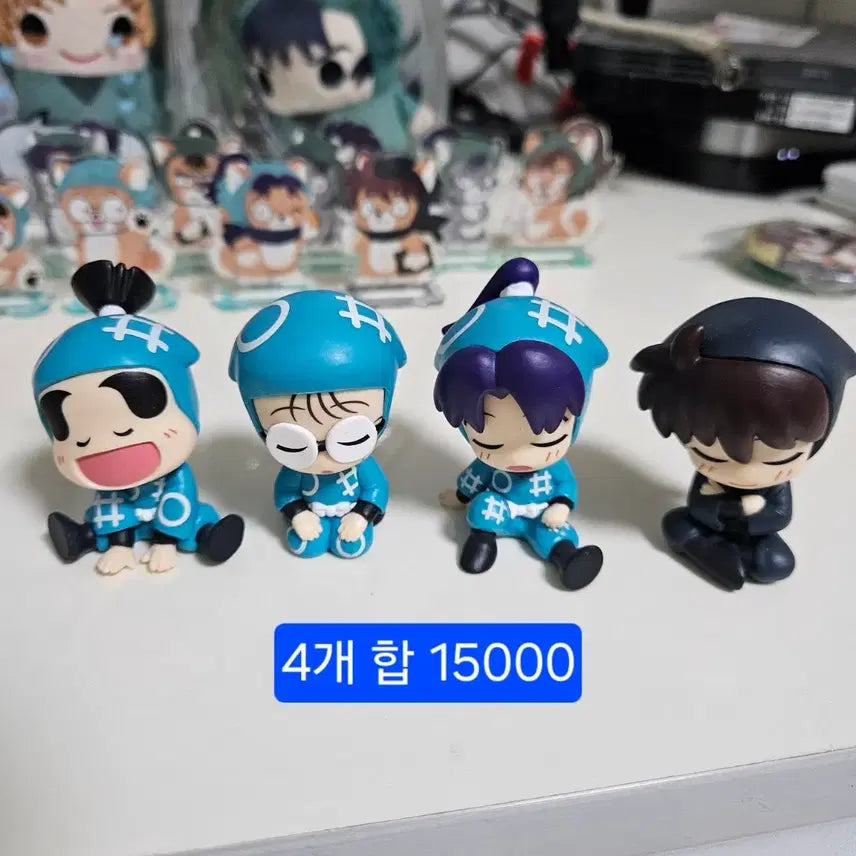 [BUNJANG] Nintama Rantaro Figure Bundle Set / 닌자보이 란타로 피규어 4종 일괄