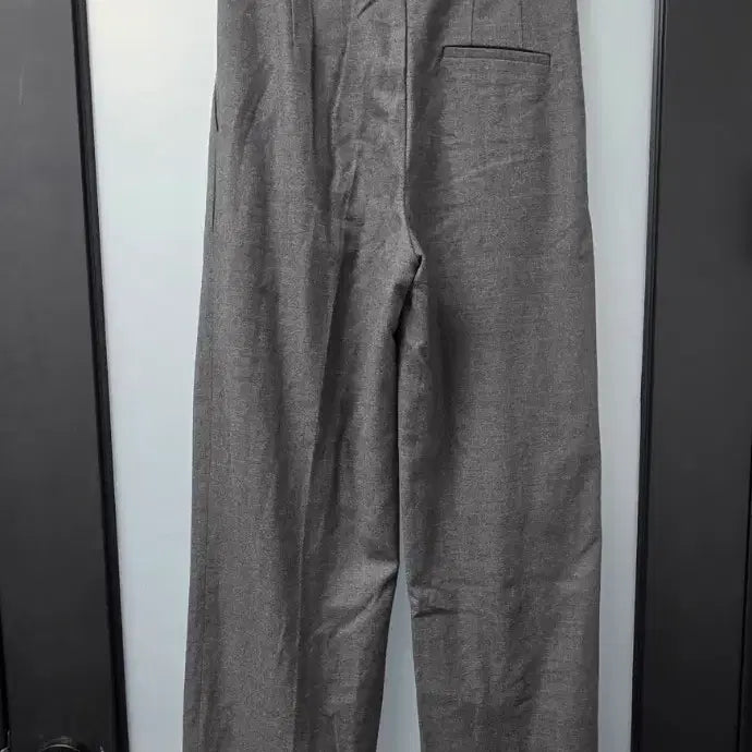 [BUNJANG] ByMina Editorial Wool Blend Wide Trousers / 바이미나 에디토리얼비 울 핀턱 와이드팬츠