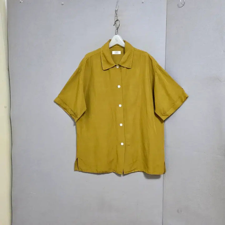 [BUNJANG] Tomboy Linen Blend Oversized Shirt / 톰보이 린넨함유 박시핏 남방 FF   n3513