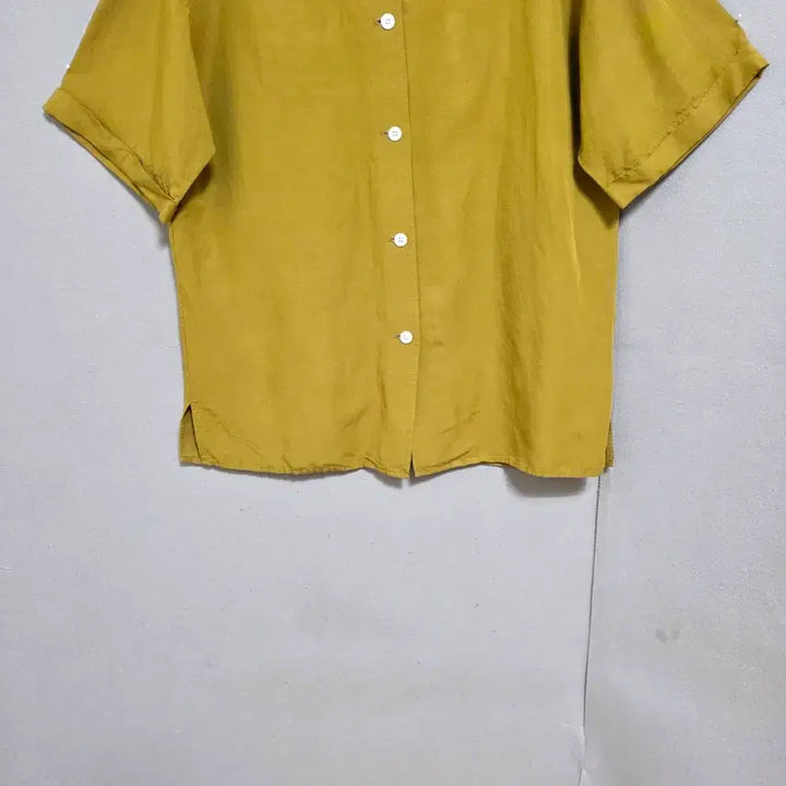 [BUNJANG] Tomboy Linen Blend Oversized Shirt / 톰보이 린넨함유 박시핏 남방 FF   n3513