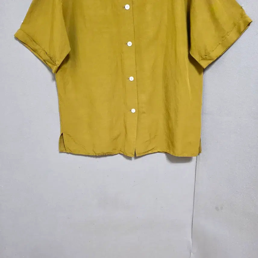 [BUNJANG] Tomboy Linen Blend Oversized Shirt / 톰보이 린넨함유 박시핏 남방 FF   n3513
