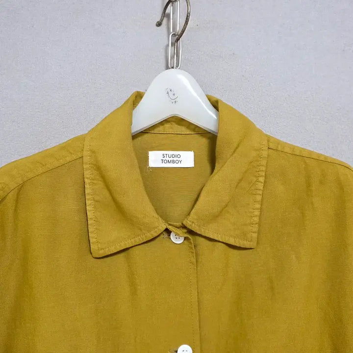 [BUNJANG] Tomboy Linen Blend Oversized Shirt / 톰보이 린넨함유 박시핏 남방 FF   n3513