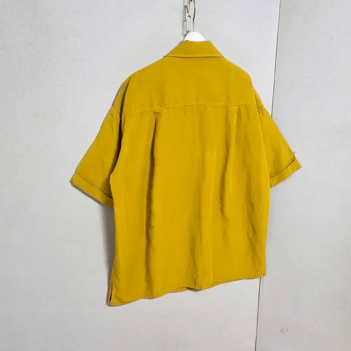 [BUNJANG] Tomboy Linen Blend Oversized Shirt / 톰보이 린넨함유 박시핏 남방 FF   n3513