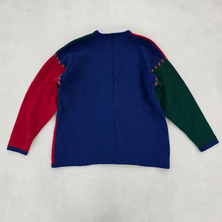 [BUNJANG] Vintage Wool 100% Knit Sweater / [실측] 빈티지 울100 니트 스웨터 0213J