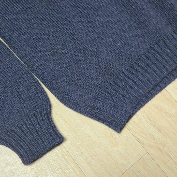 [BUNJANG] Kerry Woollen Mills Navy Pure Wool Knit Sweater / M)Kerry Woollen Mills 네이비 퓨어 울 니트