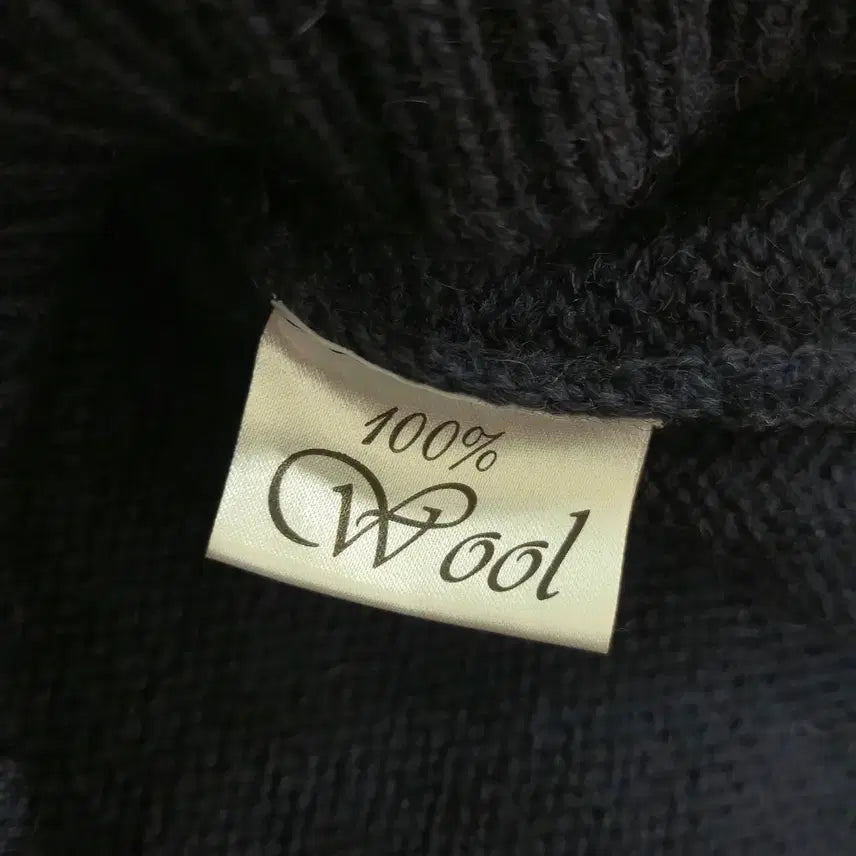 [BUNJANG] Kerry Woollen Mills Navy Pure Wool Knit Sweater / M)Kerry Woollen Mills 네이비 퓨어 울 니트