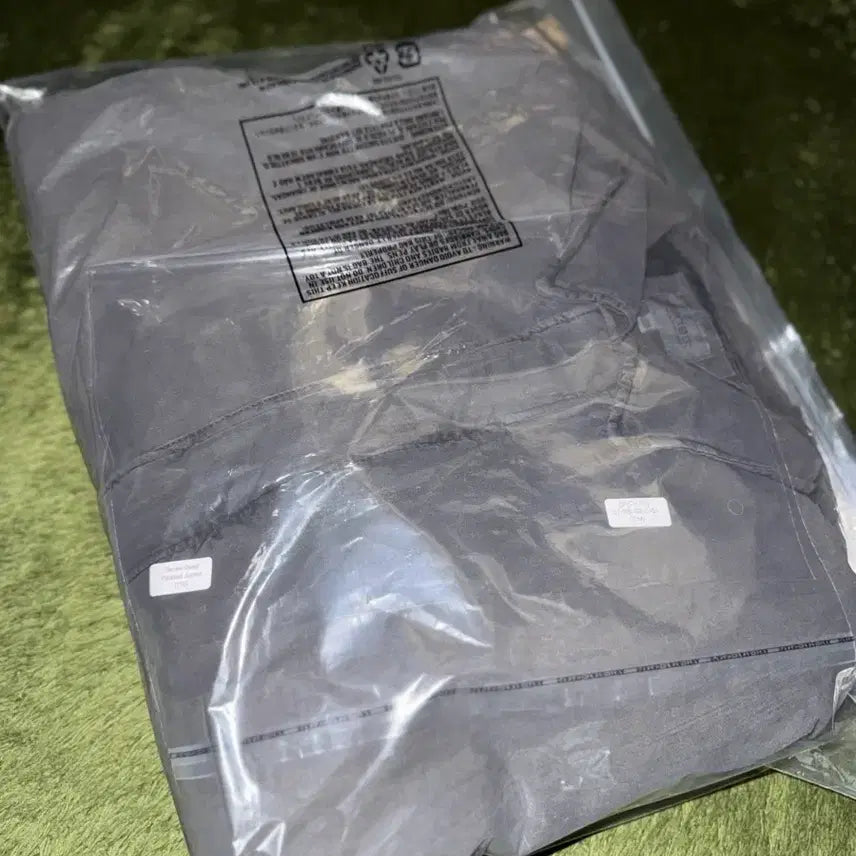 [BUNJANG] Series Padded Washed Snap Button Coat Jacket Gray / [110] Series 시리즈 패디드 워싱 스냅 버튼 코트 자켓 그레이