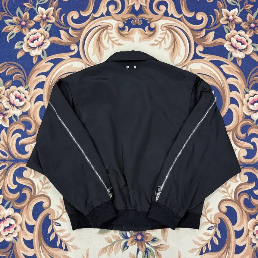 [BUNJANG] TRILLION 2-Way Zipper Point Jacket (Black) / (L)트릴리온 TRILLION 지퍼 포인트 자켓(블랙,2WAY지퍼)