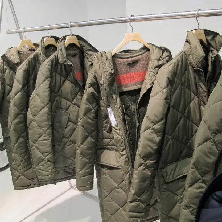 [BUNJANG] Sempach Military Quilted Jacket L / Sempach 젬파흐 셈파크 밀리터리 코트 퀼팅 자켓 L 스위스 밀리터리