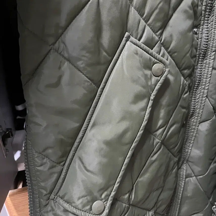 [BUNJANG] Sempach Military Quilted Jacket L / Sempach 젬파흐 셈파크 밀리터리 코트 퀼팅 자켓 L 스위스 밀리터리