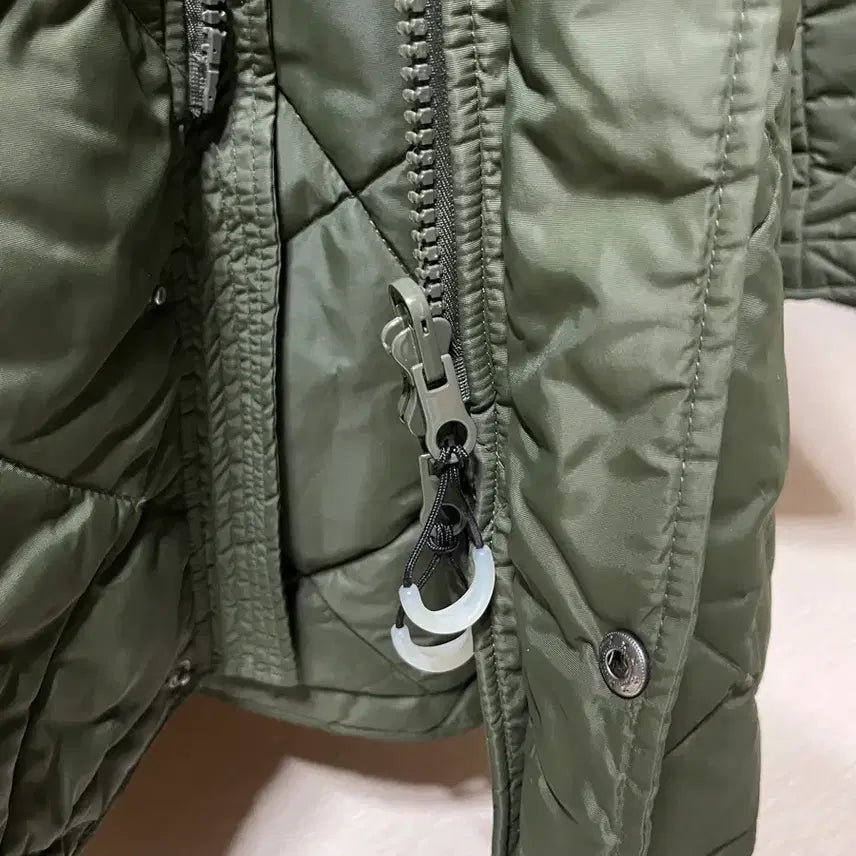 [BUNJANG] Sempach Military Quilted Jacket L / Sempach 젬파흐 셈파크 밀리터리 코트 퀼팅 자켓 L 스위스 밀리터리