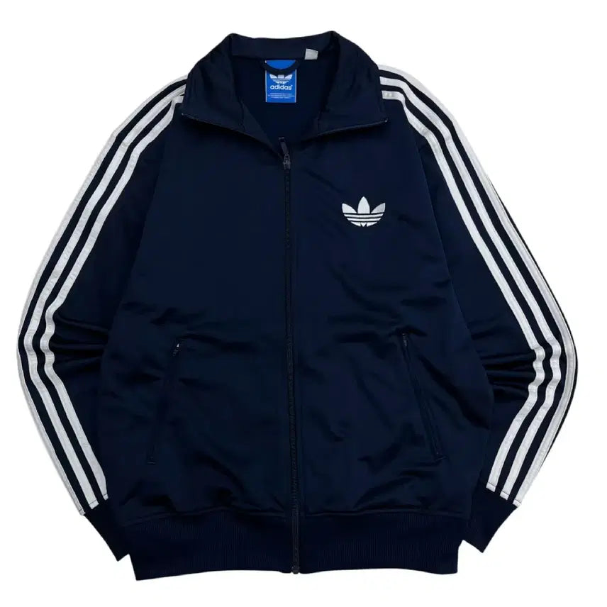 [BUNJANG] Adidas Firebird Navy Track Top (Size 100) / 아디다스 파이어버드 네이비 트랙탑 100