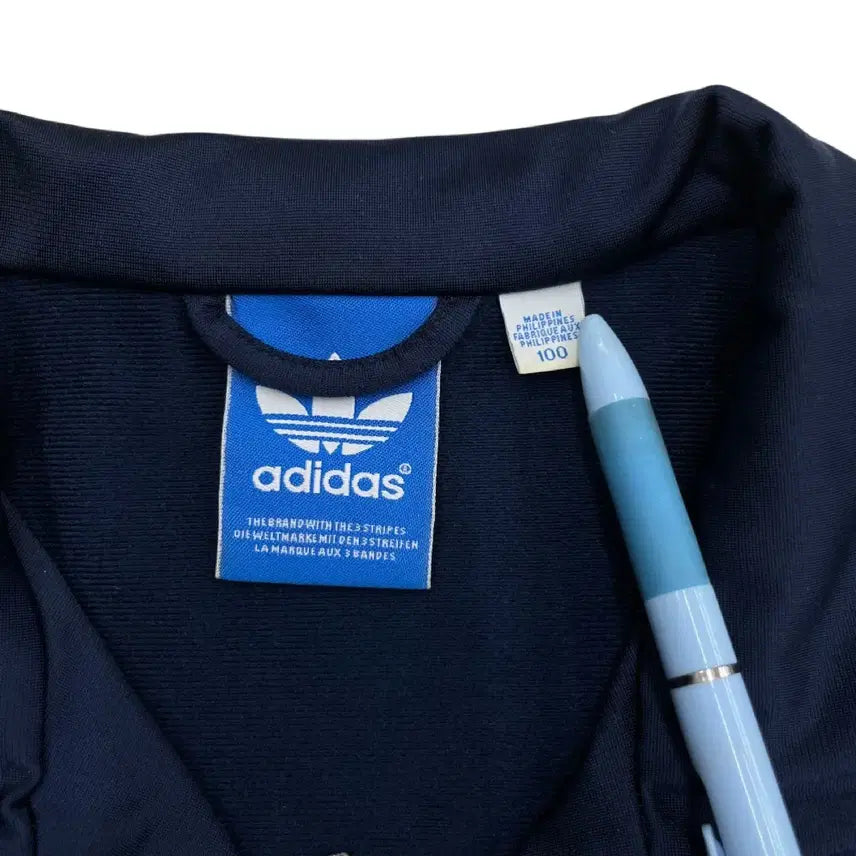 [BUNJANG] Adidas Firebird Navy Track Top (Size 100) / 아디다스 파이어버드 네이비 트랙탑 100