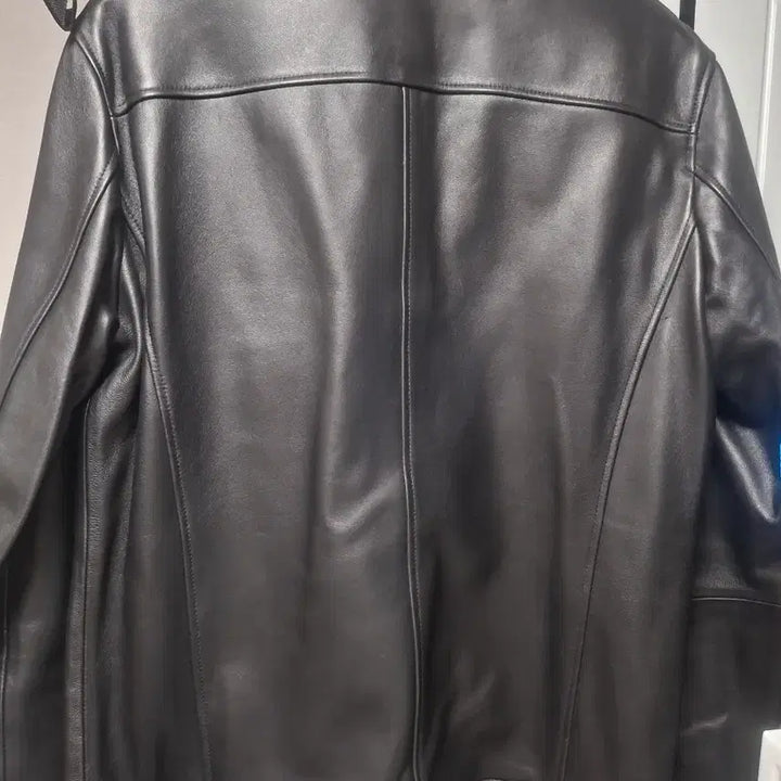 [BUNJANG] Mahagrid Lambskin Leather Jacket L / 마하그리드 램스킨 레더자켓 L