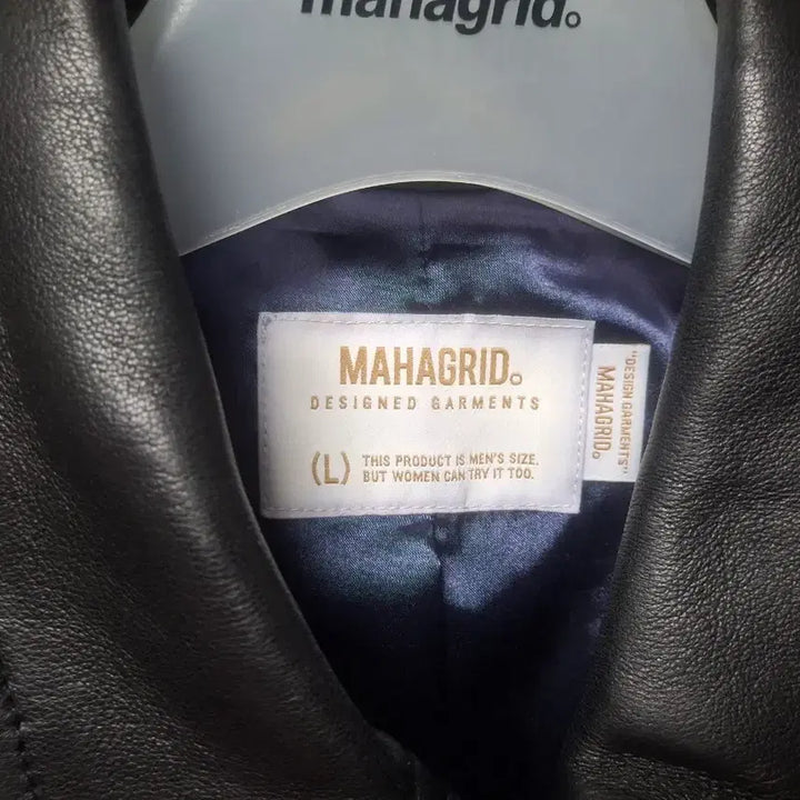 [BUNJANG] Mahagrid Lambskin Leather Jacket L / 마하그리드 램스킨 레더자켓 L