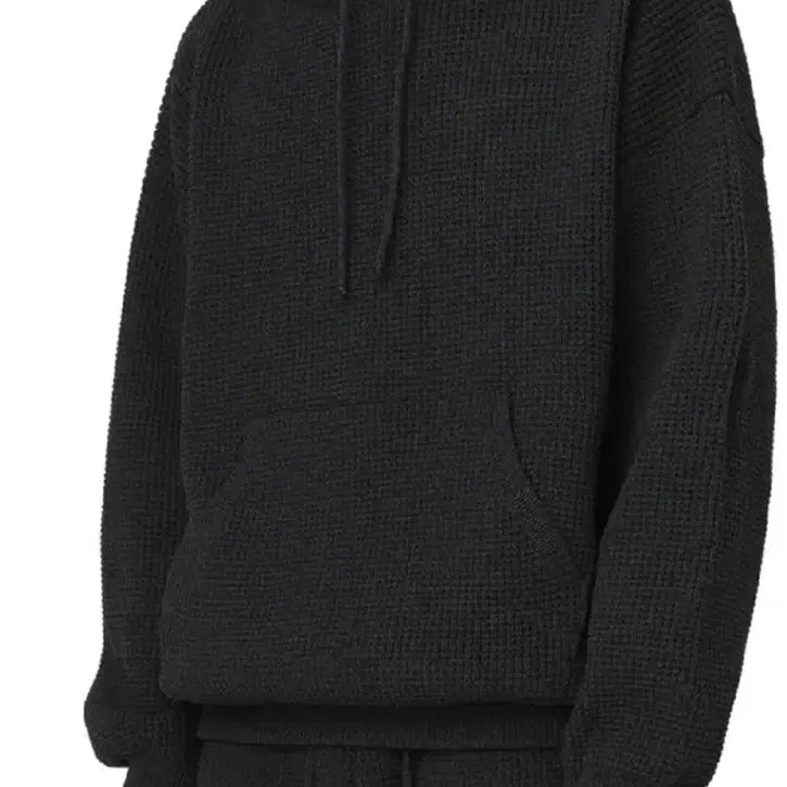 [BUNJANG] YESEYESEE Waffle Knit Hoodie (M) / 예스아이씨 Y.E.S Waffle Knit Hoodie (M)