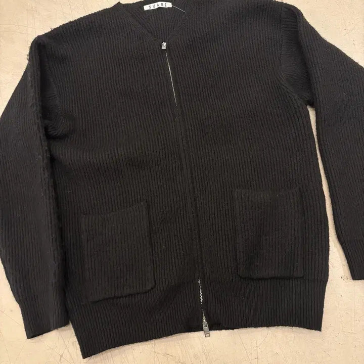 [BUNJANG] Soare Two-Way Knit Zip-Up / 수아레 투웨이 니트 집업