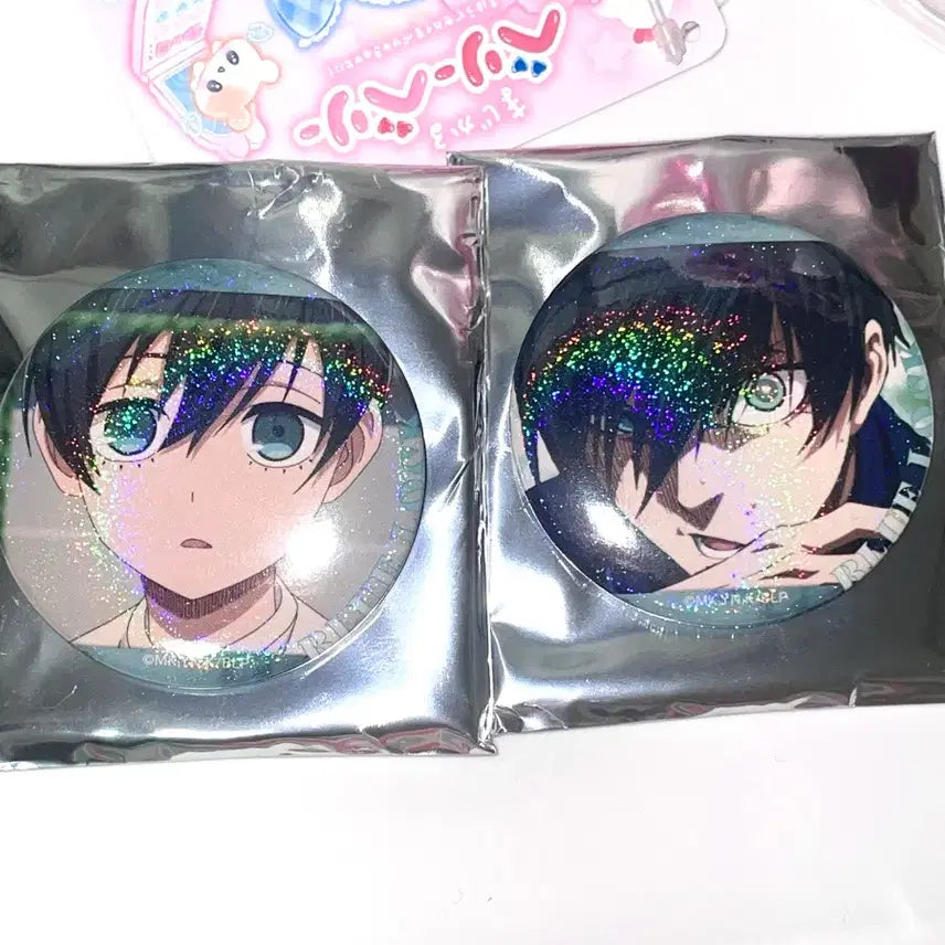 [BUNJANG] Blue Lock Itoshi Rin Bundle Set Can Badge / (일괄) 블루록 이토시 린 오시 캔뱃지 2개 세트 아기