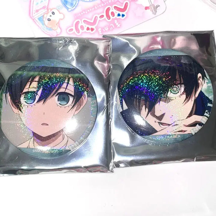 [BUNJANG] Blue Lock Itoshi Rin Bundle Set Can Badge / (일괄) 블루록 이토시 린 오시 캔뱃지 2개 세트 아기