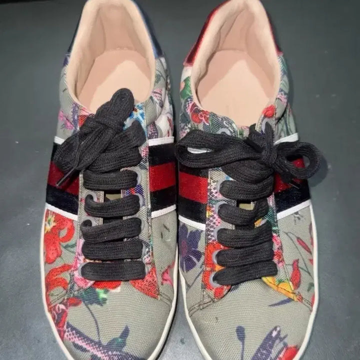 [BUNJANG] Gucci Floral Sneakers Women&