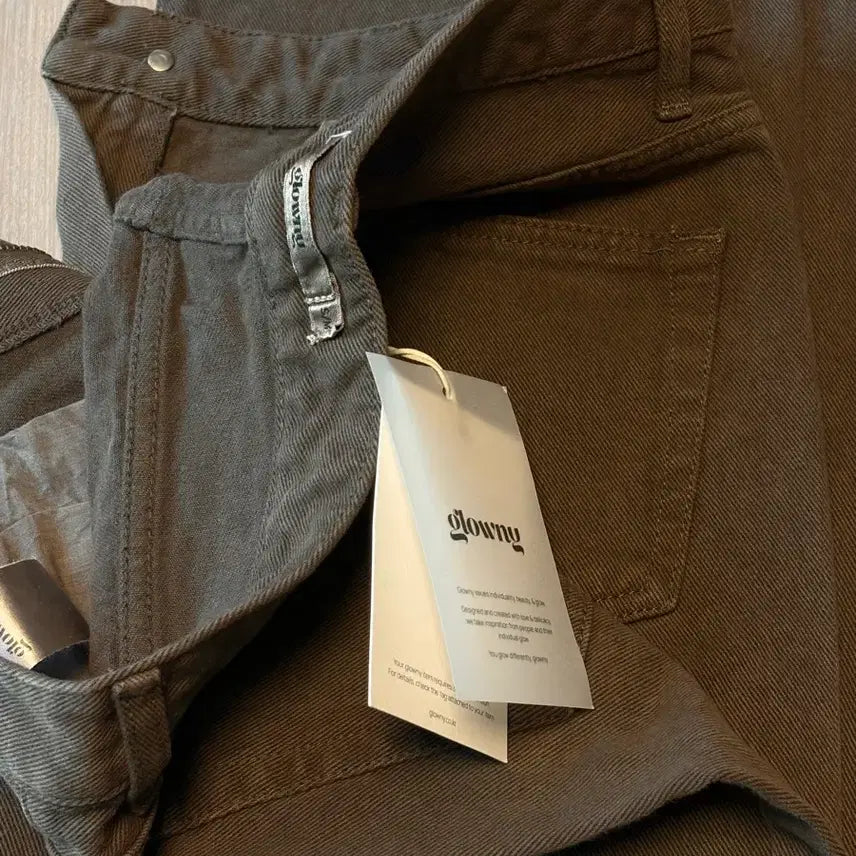 [BUNJANG] Glowny Bahamas Brown Pants / [새상품] Glowny 글로니 Bahamas 브라운 팬츠 S/M