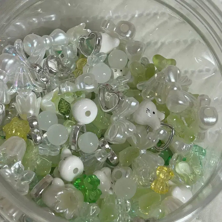 [BUNJANG] Green Bead Scoop / 초록 비즈스쿱
