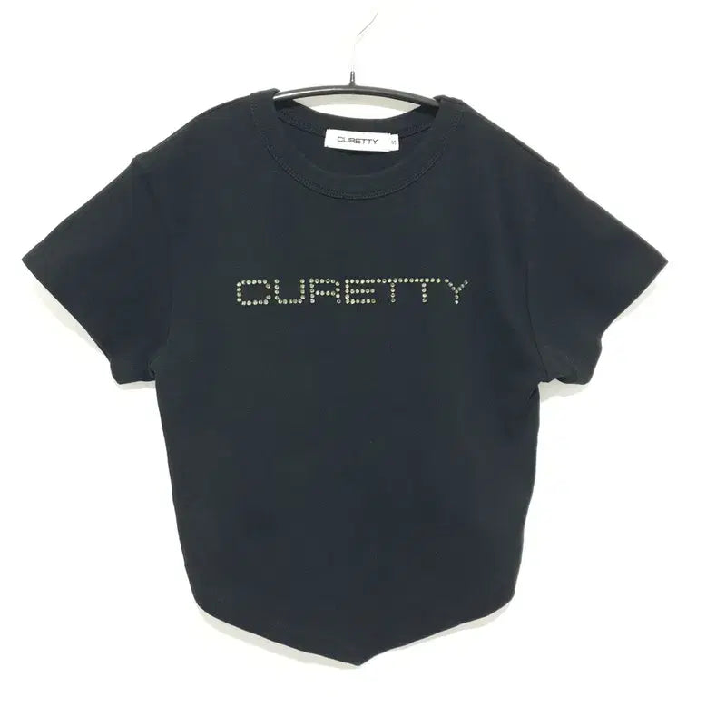 [BUNJANG] QUTY Crop Short Sleeve T-shirt / 큐리티 크롭 반팔 S_S0469