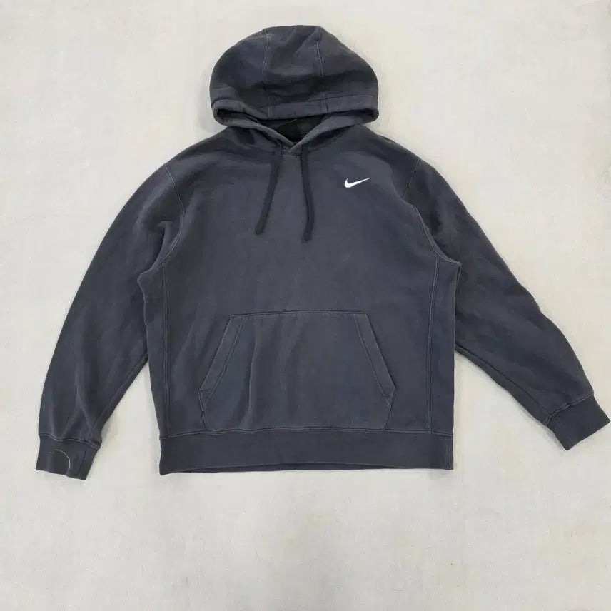 [BUNJANG] Nike Small Swoosh Fleece Hoodie / [L] 나이키 기모 스몰 스우시 후드티 0213J