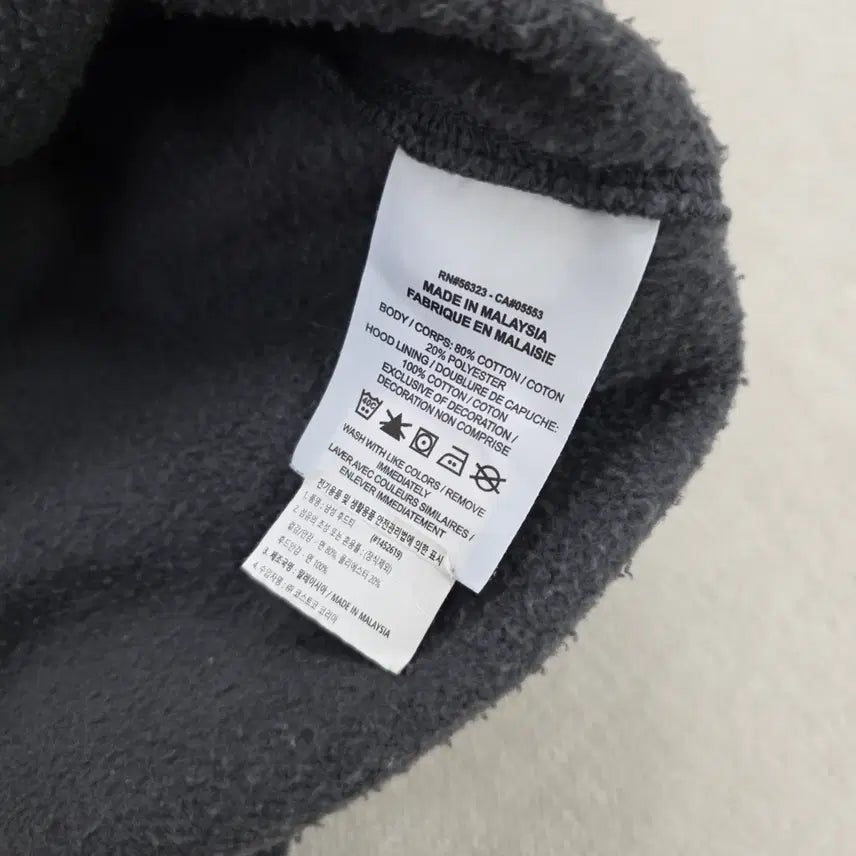 [BUNJANG] Nike Small Swoosh Fleece Hoodie / [L] 나이키 기모 스몰 스우시 후드티 0213J