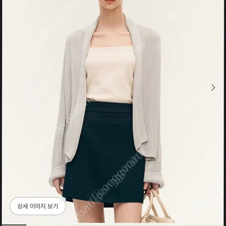 [BUNJANG] SI Summer Shawl Cardigan / 시에 썸머 숄가디건 미니