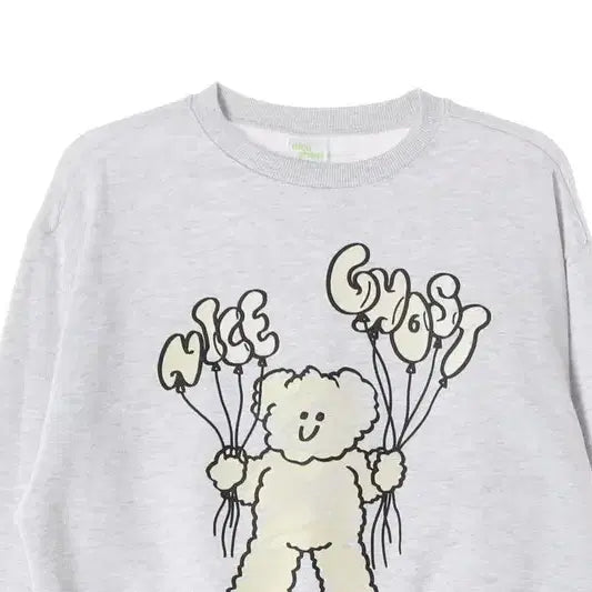 [BUNJANG] Niceghostclub Balloon Marker Drawing UV Sweatshirt / 나이스고스트클럽 벌룬 마카 드로잉 UV 맨투맨 S