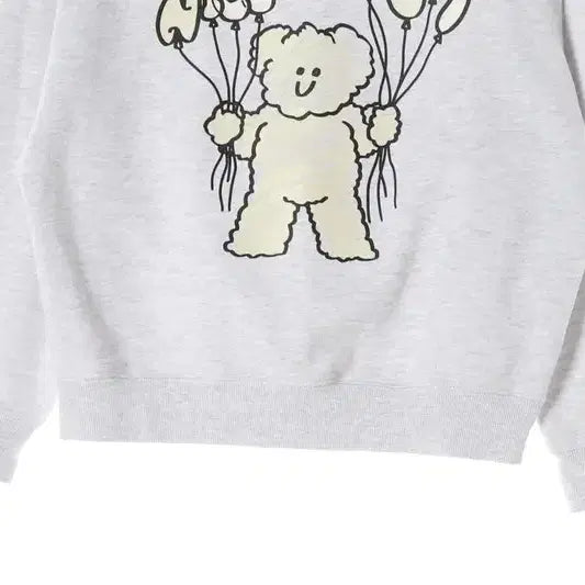 [BUNJANG] Niceghostclub Balloon Marker Drawing UV Sweatshirt / 나이스고스트클럽 벌룬 마카 드로잉 UV 맨투맨 S