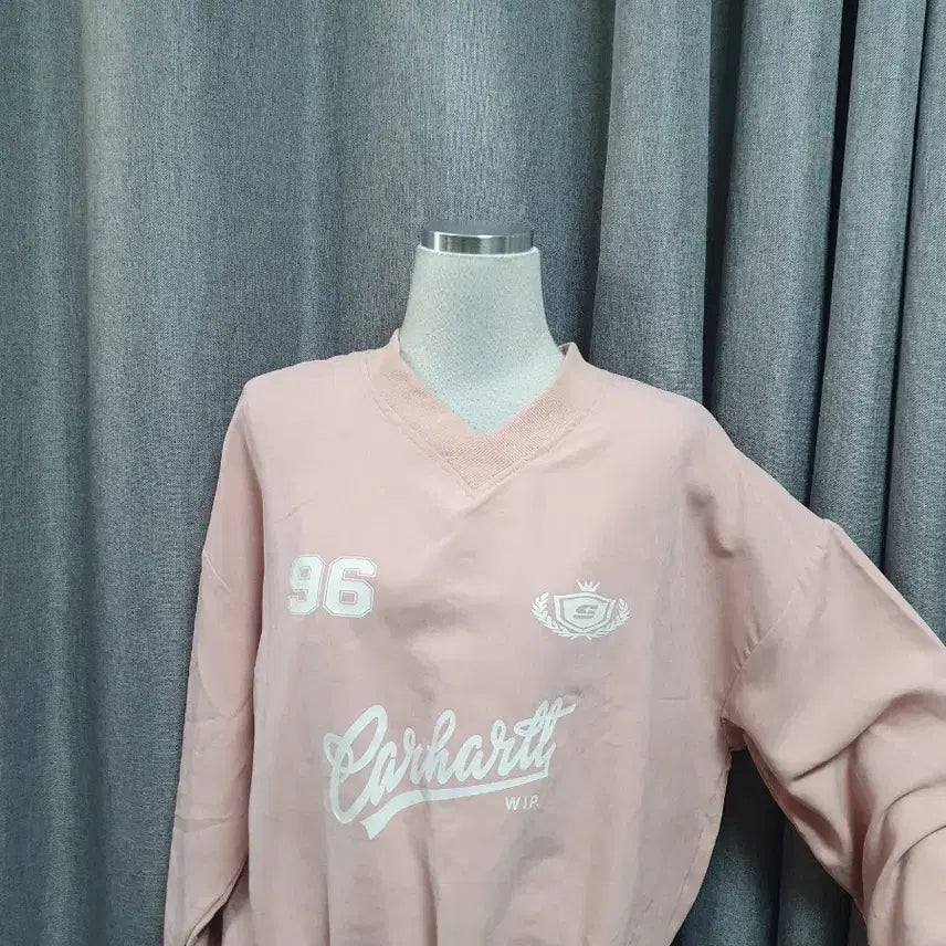 [BUNJANG] Pink Powder Sweatshirt / 파우더 핑크 맨투맨